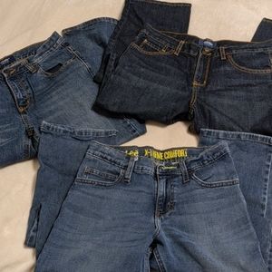 Lot of boys jeans